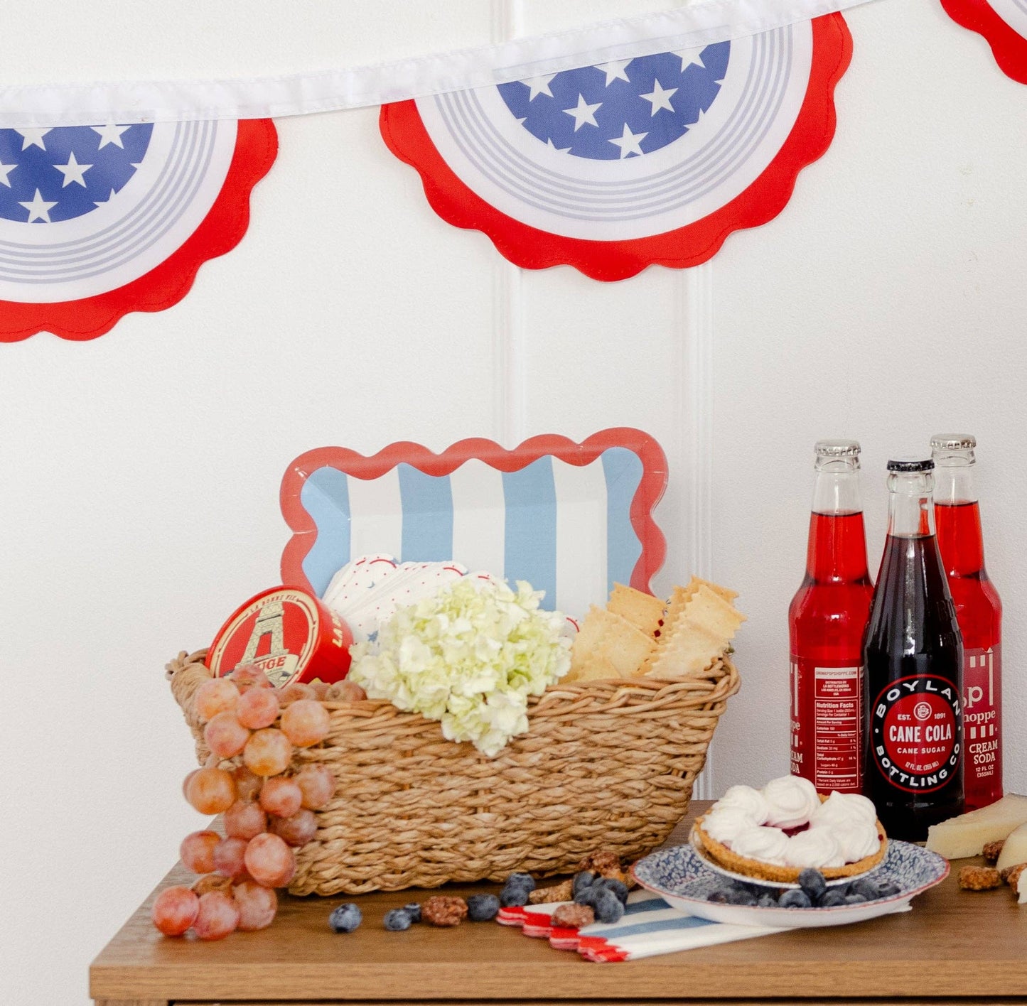 Hamptons Petite Stars Cocktail Paper Napkin - Bria Blair Creative