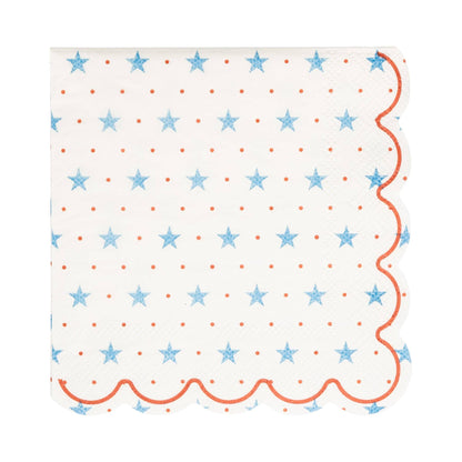 Hamptons Petite Stars Cocktail Paper Napkin - Bria Blair Creative