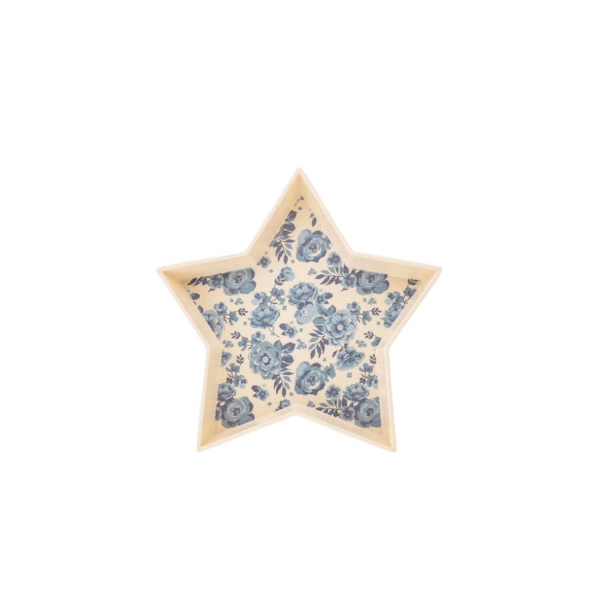 Hamptons Star Shaped Bamboo Reusable Tray Set - Bria Blair Creative