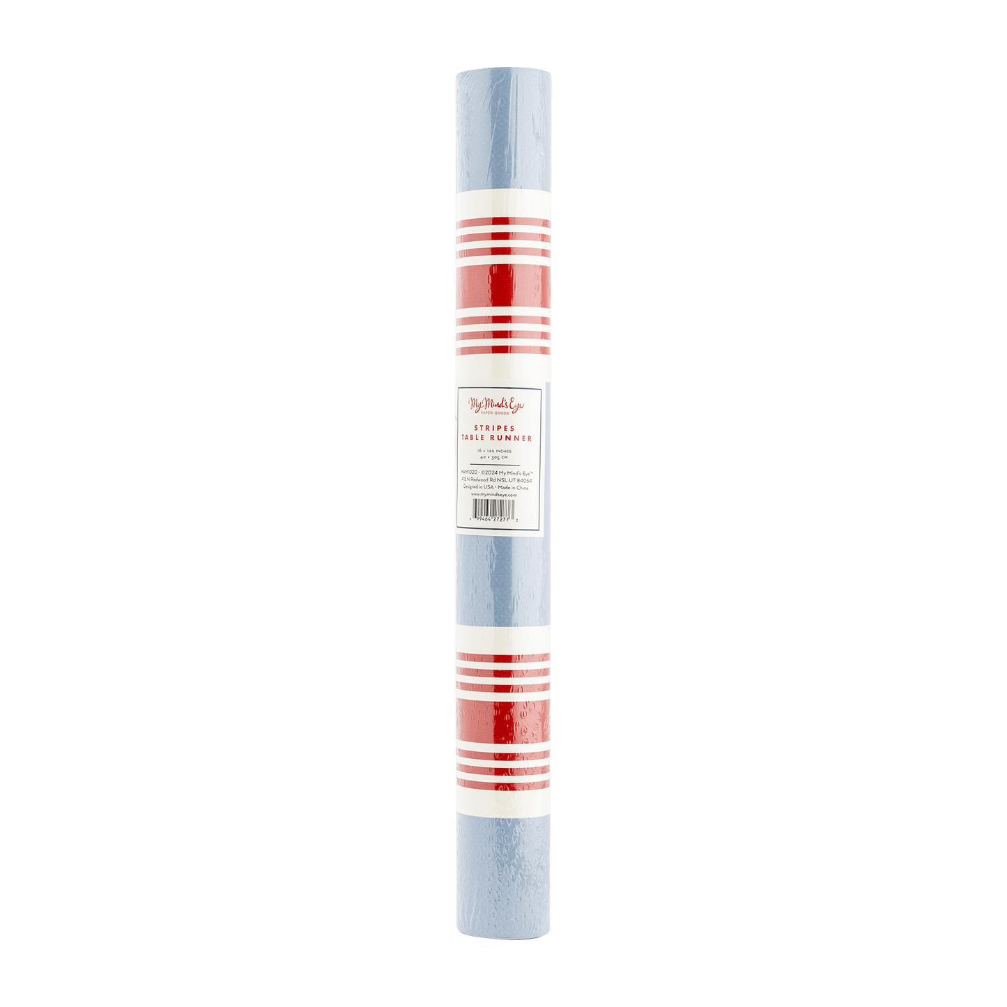 Hamptons Striped Paper Table Runner - Bria Blair Creative