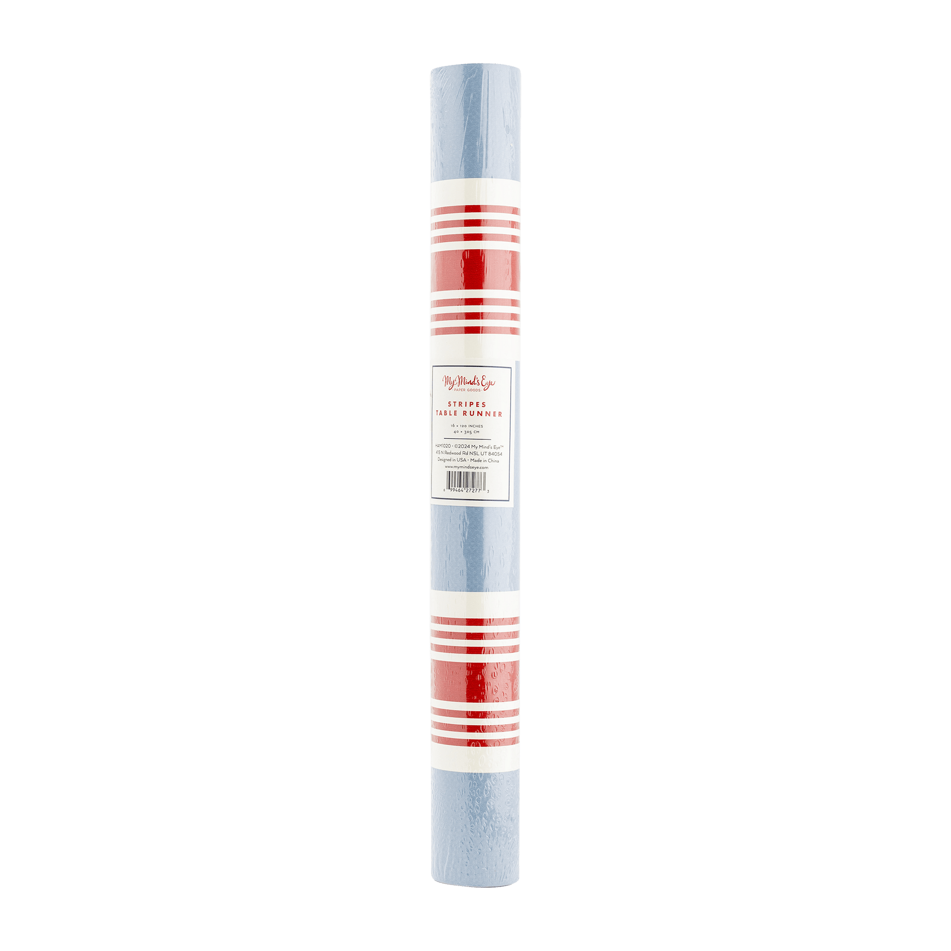 Hamptons Striped Paper Table Runner - Bria Blair Creative