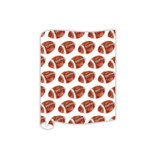 Handpainted Footballs Table Runner - Bria Blair Creative
