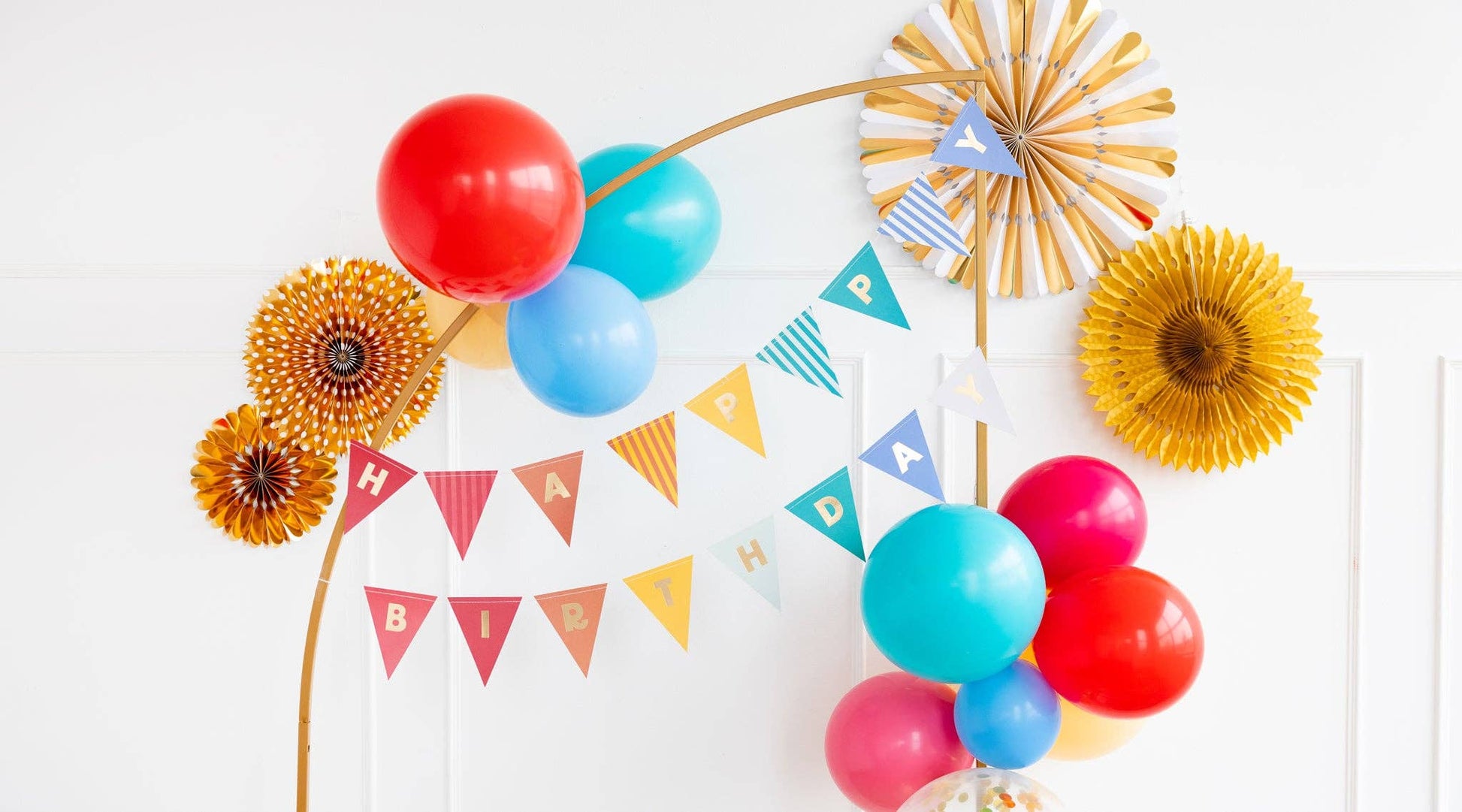 Happy Birthday Banner Set - Bria Blair Creative