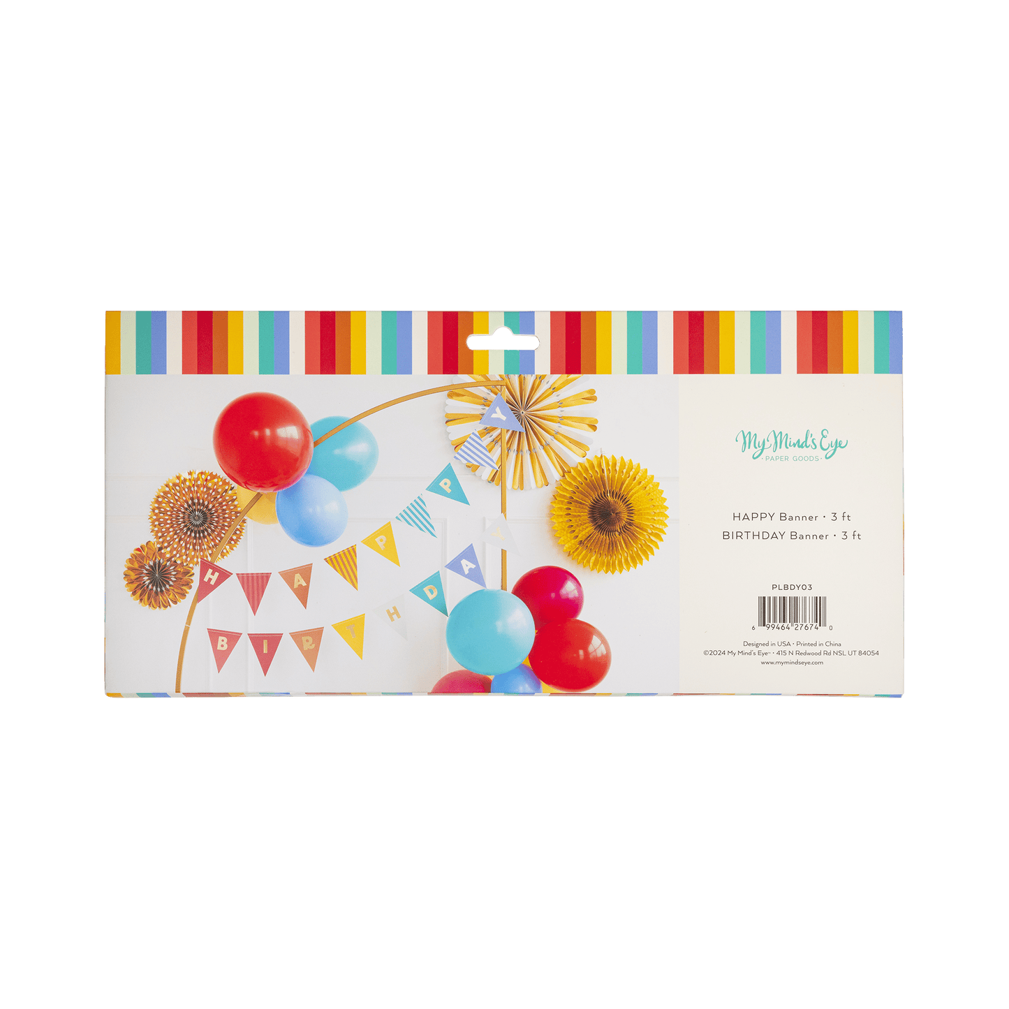 Happy Birthday Banner Set - Bria Blair Creative