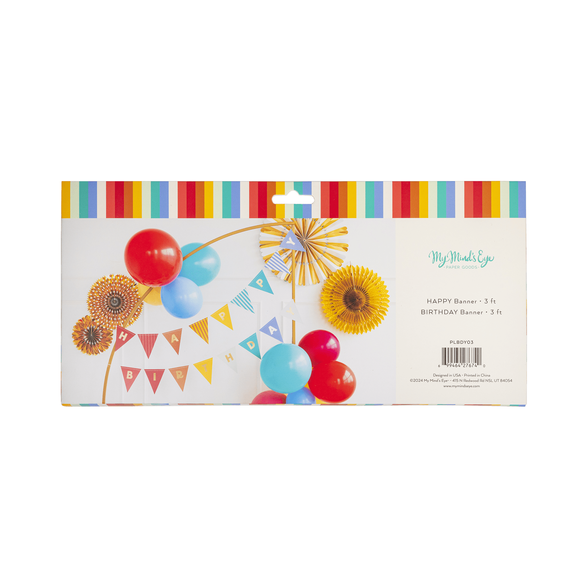 Happy Birthday Banner Set - Bria Blair Creative