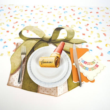 Happy Birthday Beverage Napkins - Bria Blair Creative