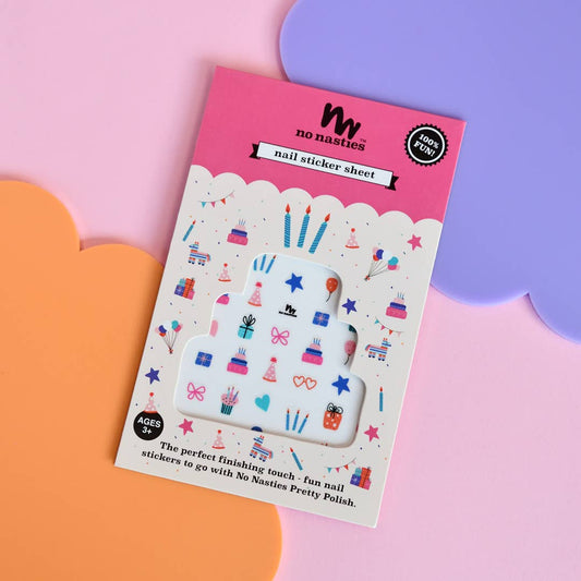Happy Birthday Kids Nail Stickers - Bria Blair Creative
