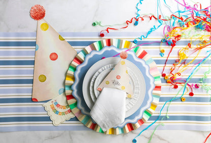 Happy Birthday Party Hat Paper Placemats - Bria Blair Creative