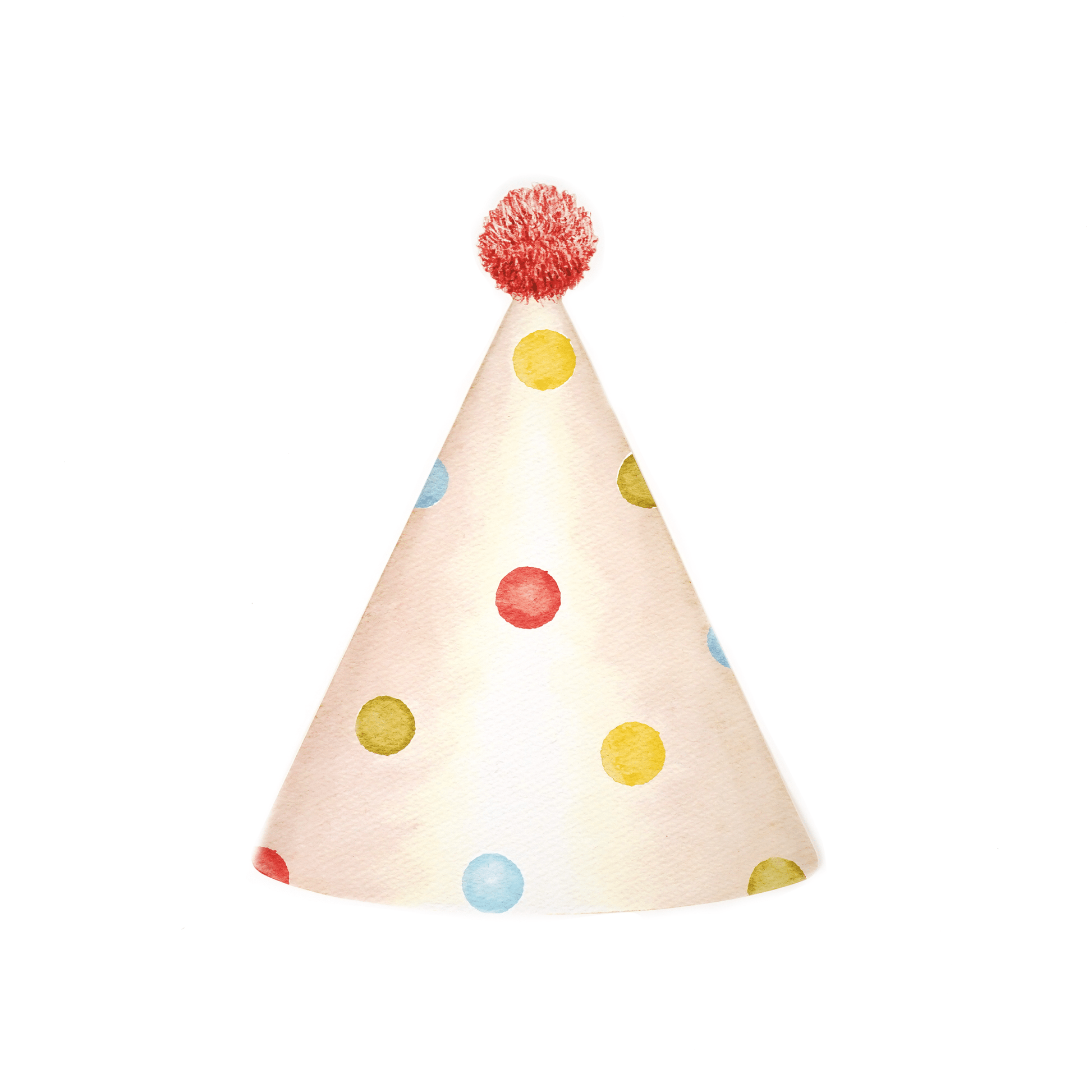 Happy Birthday Party Hat Paper Placemats - Bria Blair Creative