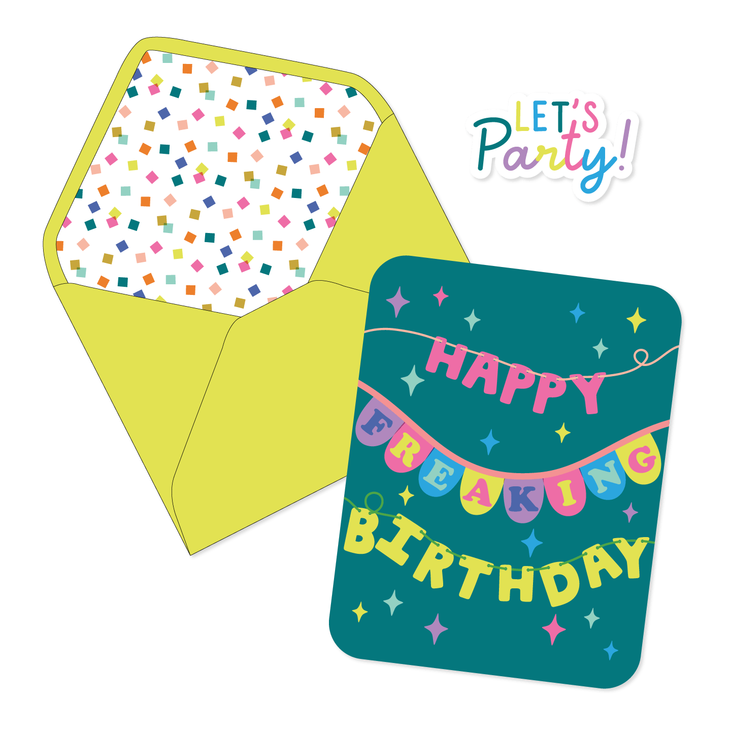 Happy Freaking Birthday Card - Bria Blair Creative