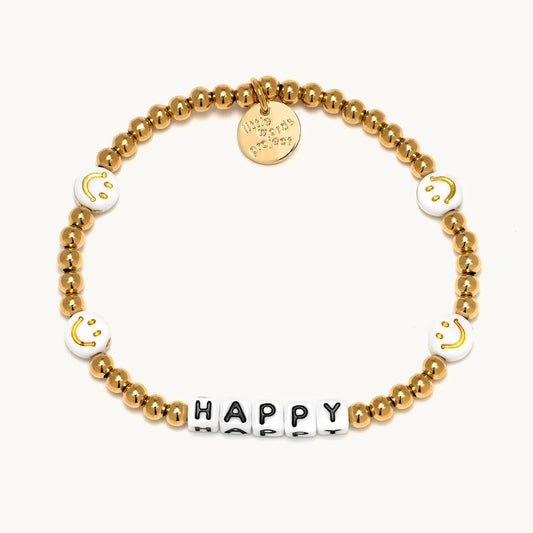 Happy - Gold Plated - Bria Blair Creative