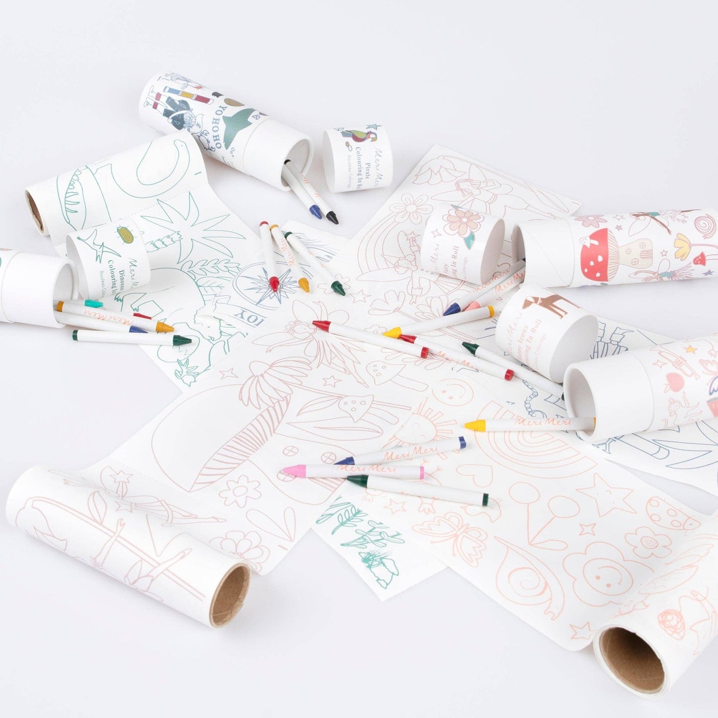 Happy Icons Coloring Roll - Bria Blair Creative