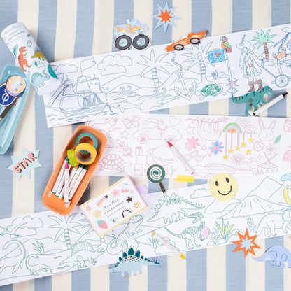Happy Icons Coloring Roll - Bria Blair Creative