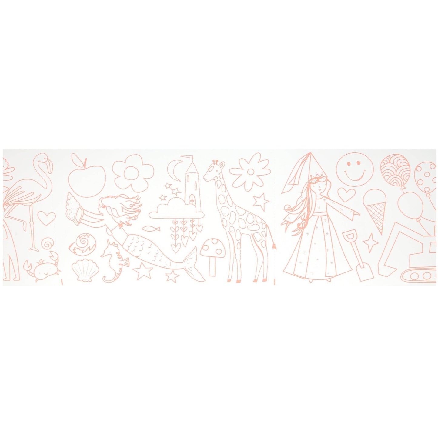 Happy Icons Coloring Roll - Bria Blair Creative