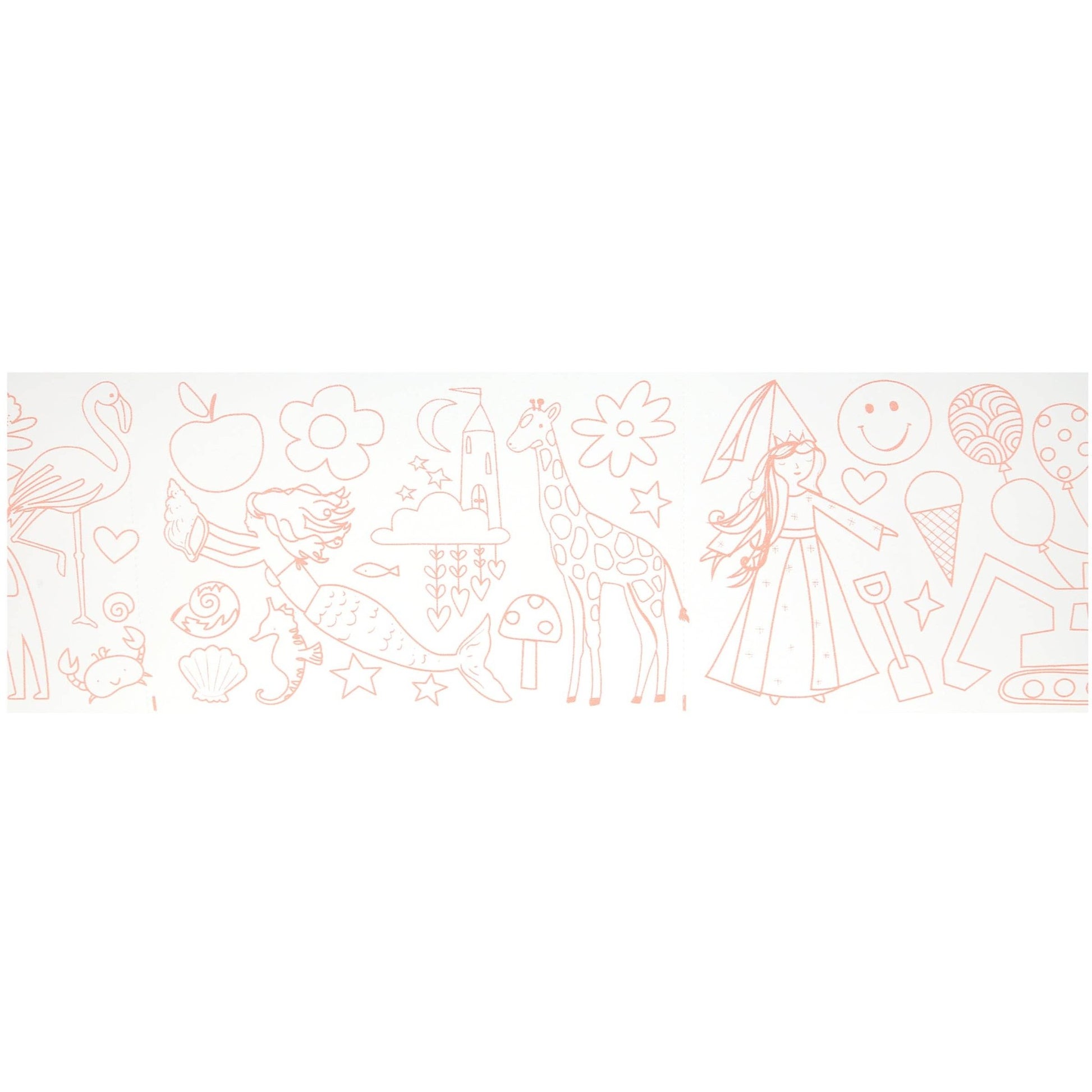 Happy Icons Coloring Roll - Bria Blair Creative