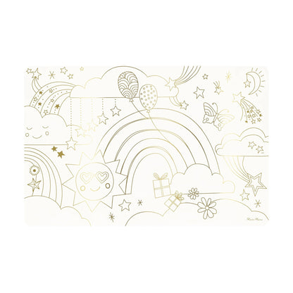 Happy Icons Colouring Placemats - Bria Blair Creative