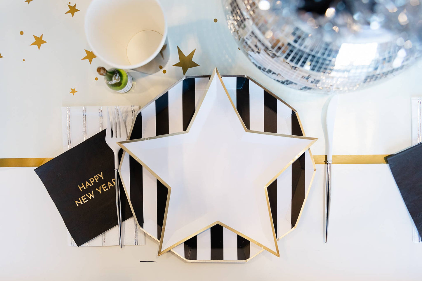HAPPY NEW YEAR COCKTAIL NAPKINS - Bria Blair Creative
