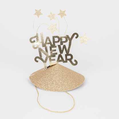 Happy New Year Party Hats - Bria Blair Creative