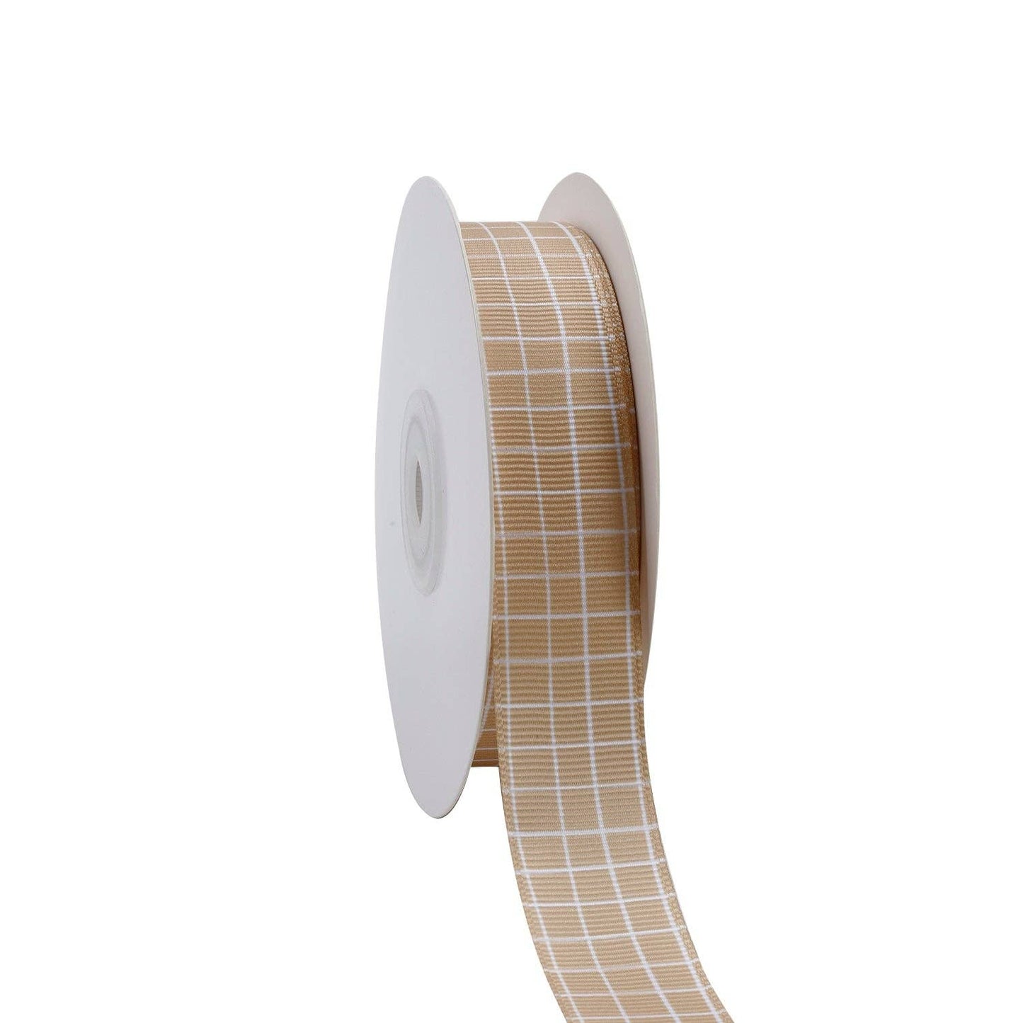 HARVEST CHECK GROSGRAIN RIBBON: 7/8" - 100 yard - Bria Blair Creative