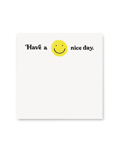 Have A Nice Day 200 - Sheet Jumbo Desk Pad - Bria Blair Creative