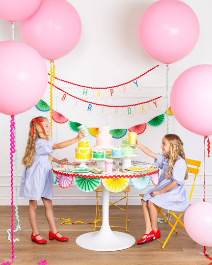 HBD1102 - Happy Birthday Felt Banner - Bria Blair Creative
