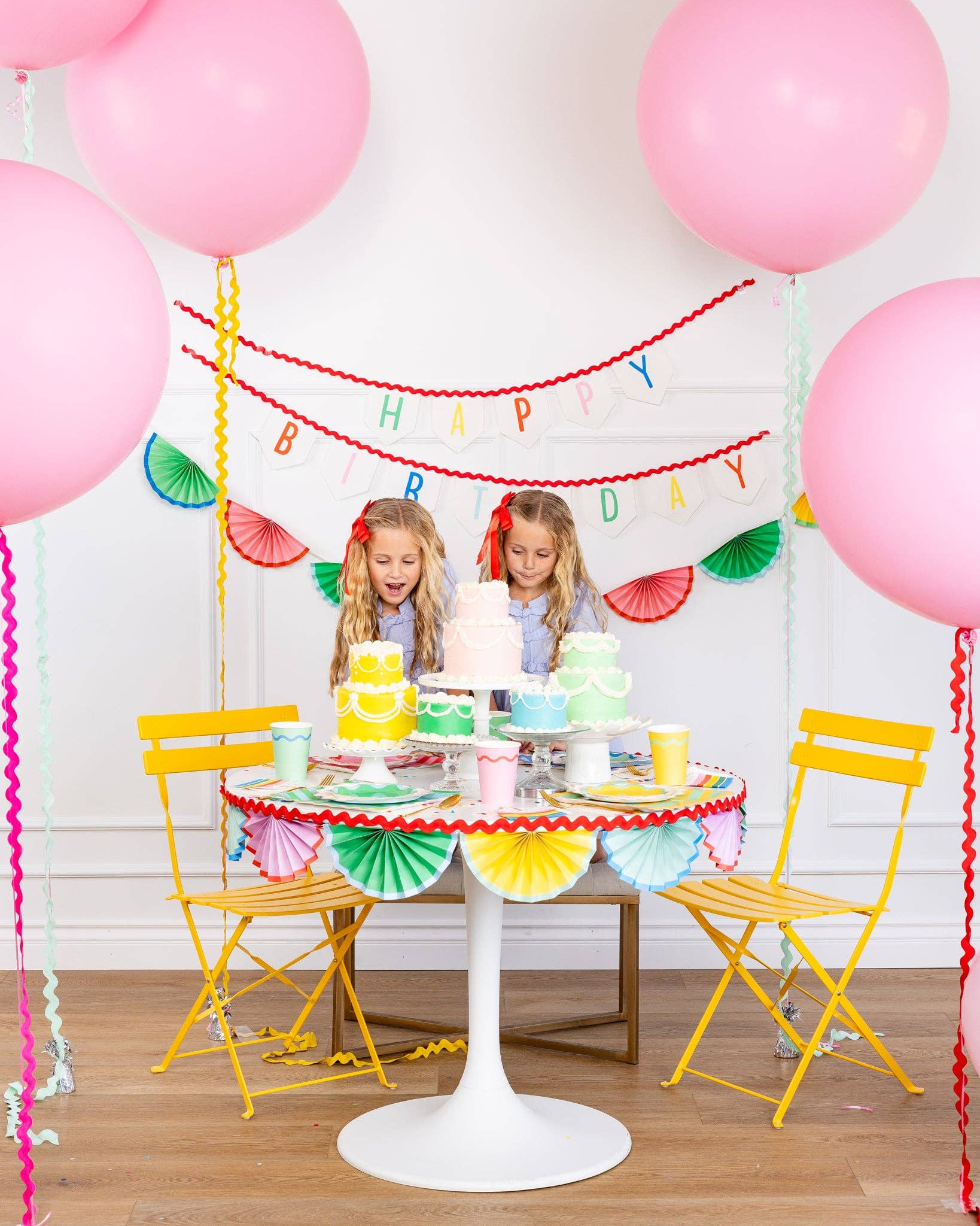 HBD1102 - Happy Birthday Felt Banner - Bria Blair Creative