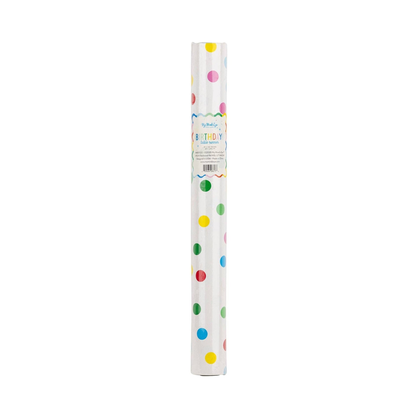 HBD1120 - Polka Dot Table Runner - Bria Blair Creative