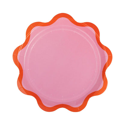 HBD1142 - Ric Rac Edge Dessert Plates - Bria Blair Creative