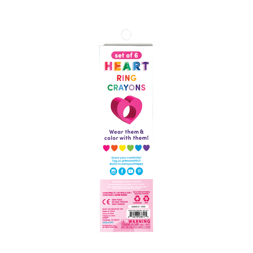Heart Ring Crayons - Bria Blair Creative