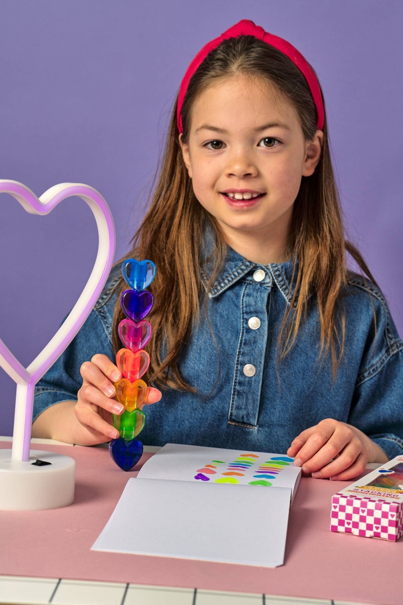 Heart Stacks: Stacking Highlighters - Bria Blair Creative