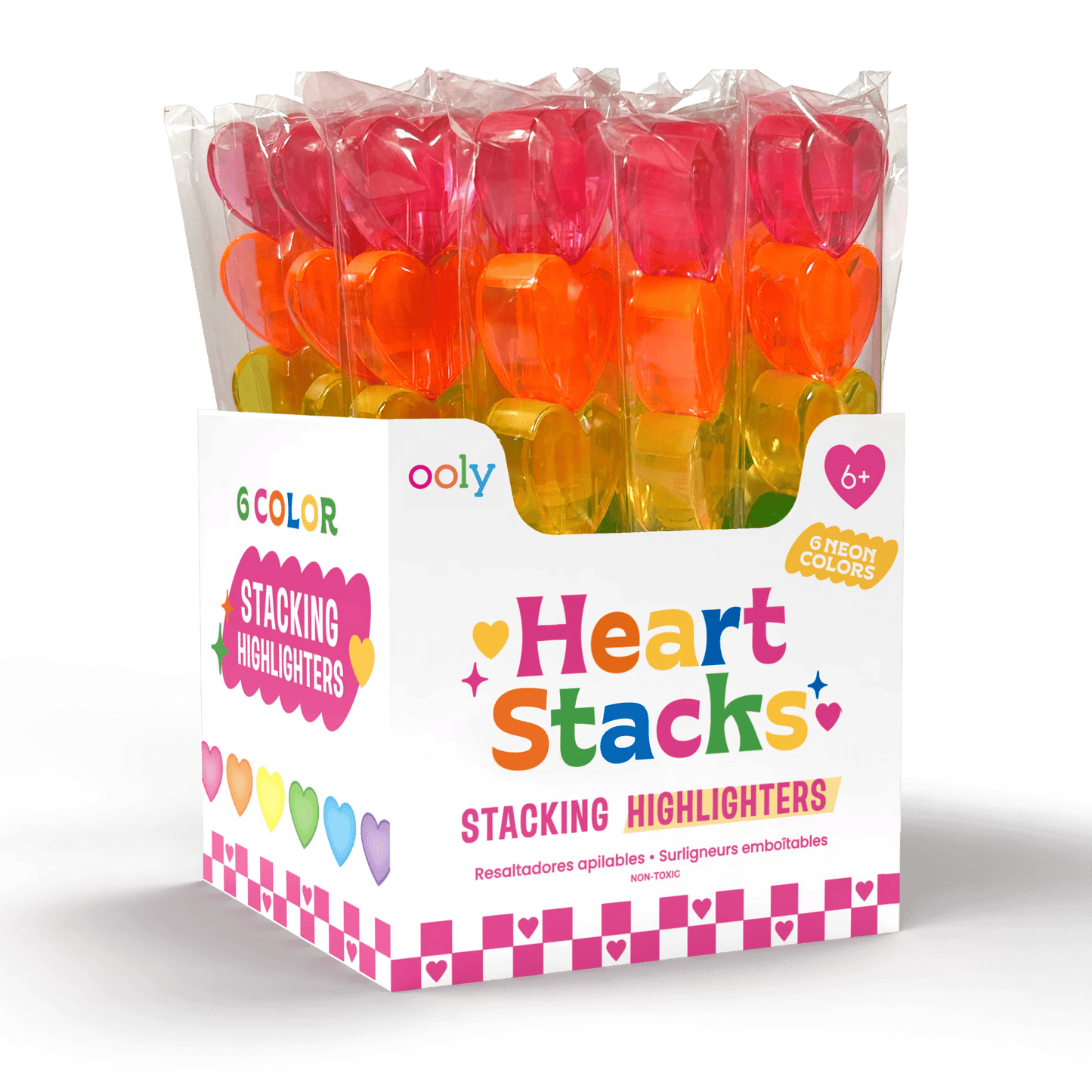 Heart Stacks: Stacking Highlighters - Bria Blair Creative