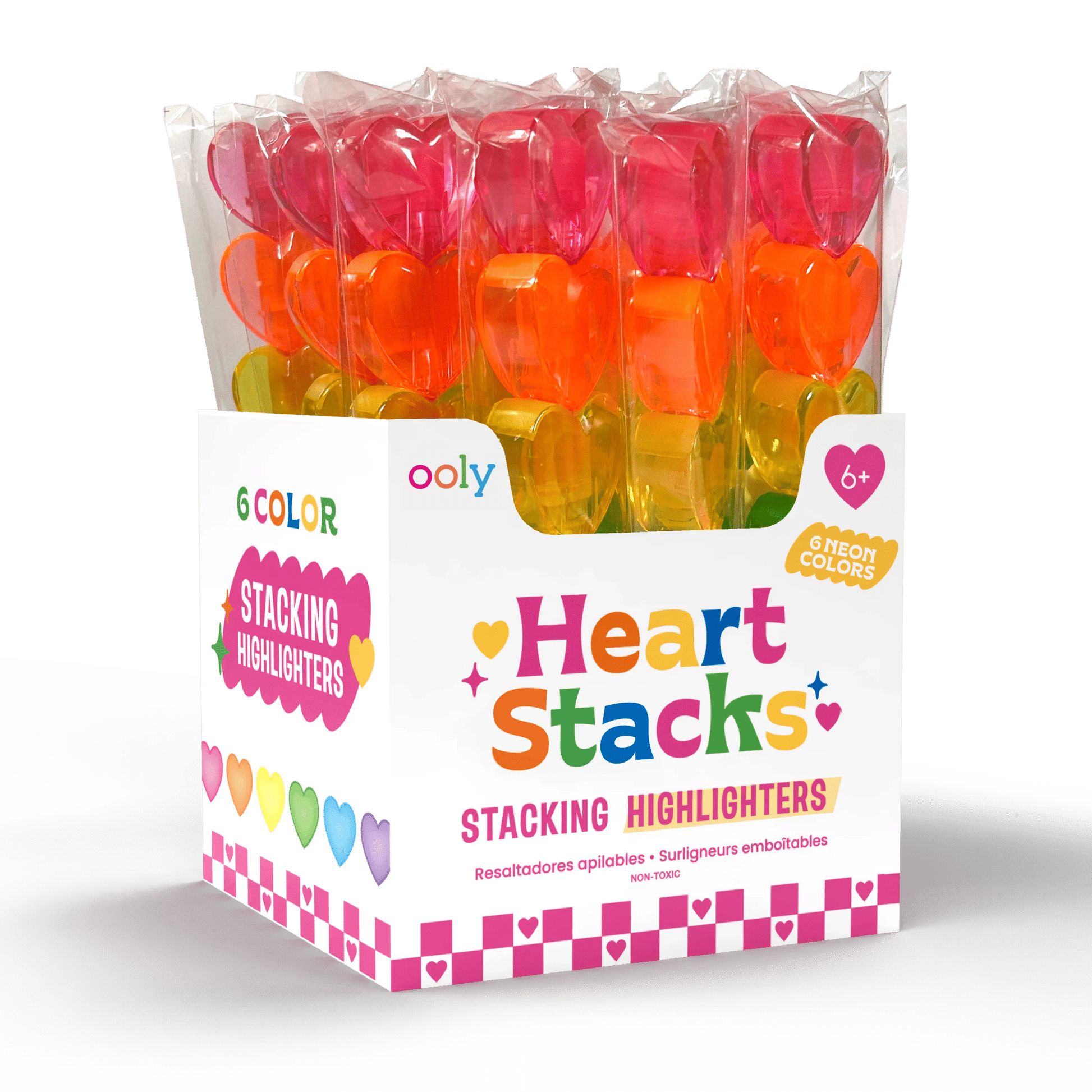 Heart Stacks: Stacking Highlighters - Bria Blair Creative