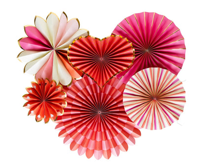 Heart You Paper Fan Set - Bria Blair Creative