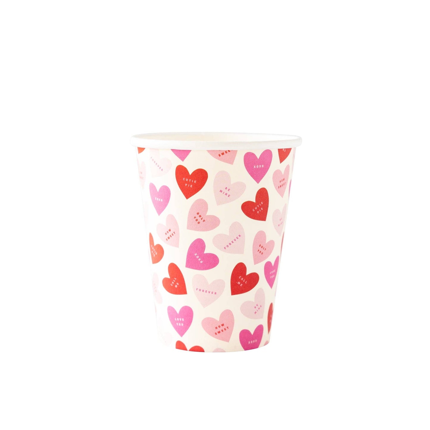 Hearts Paper Cups - Bria Blair Creative