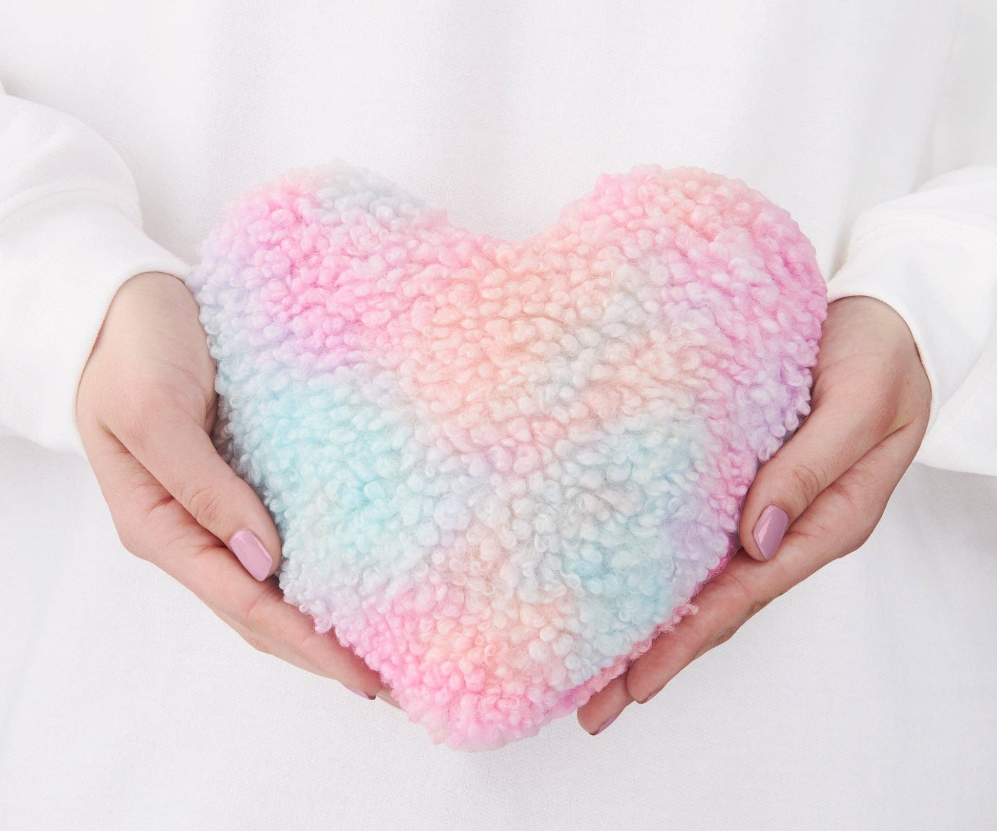 Heartwarming Pillow | Sherpa Multi - Bria Blair Creative