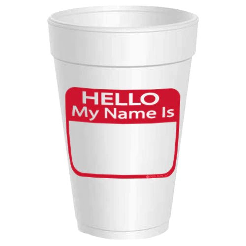 Hello My Name Is Cup - Bria Blair Creative