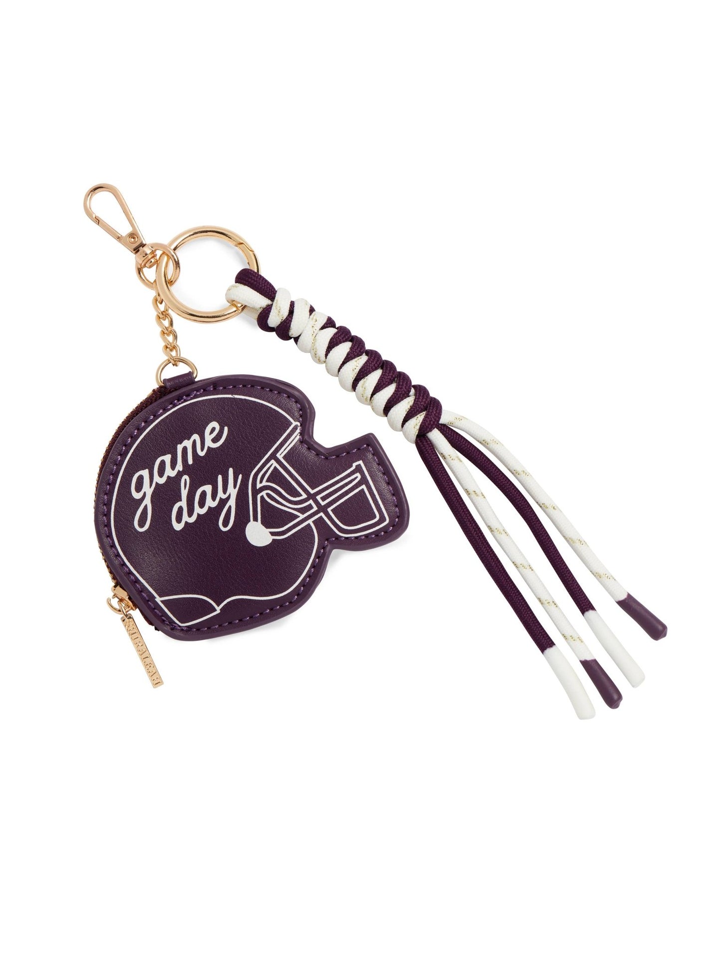 HELMET BAG CHARM/KEY RING: BLUE - Bria Blair Creative