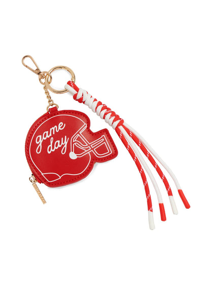 HELMET BAG CHARM/KEY RING: BLUE - Bria Blair Creative