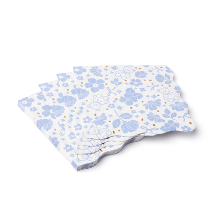 HENRY BEAR BLUE LARGE NAPKINS - Bria Blair Creative