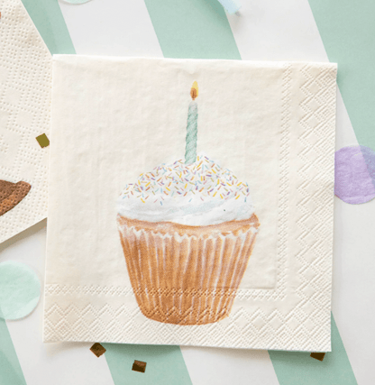 Hester & Cook Cupcake Cocktail Napkins - Bria Blair Creative