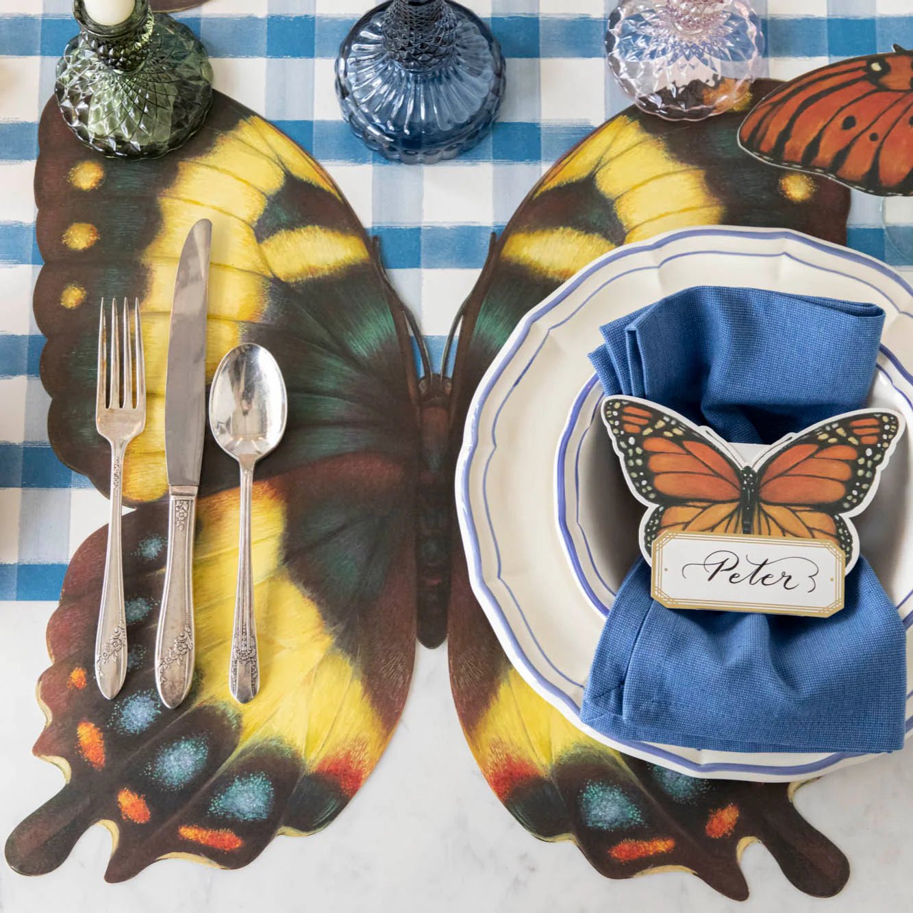 Hester & Cook Die - cut Butterfly Placemat Regular price - Bria Blair Creative
