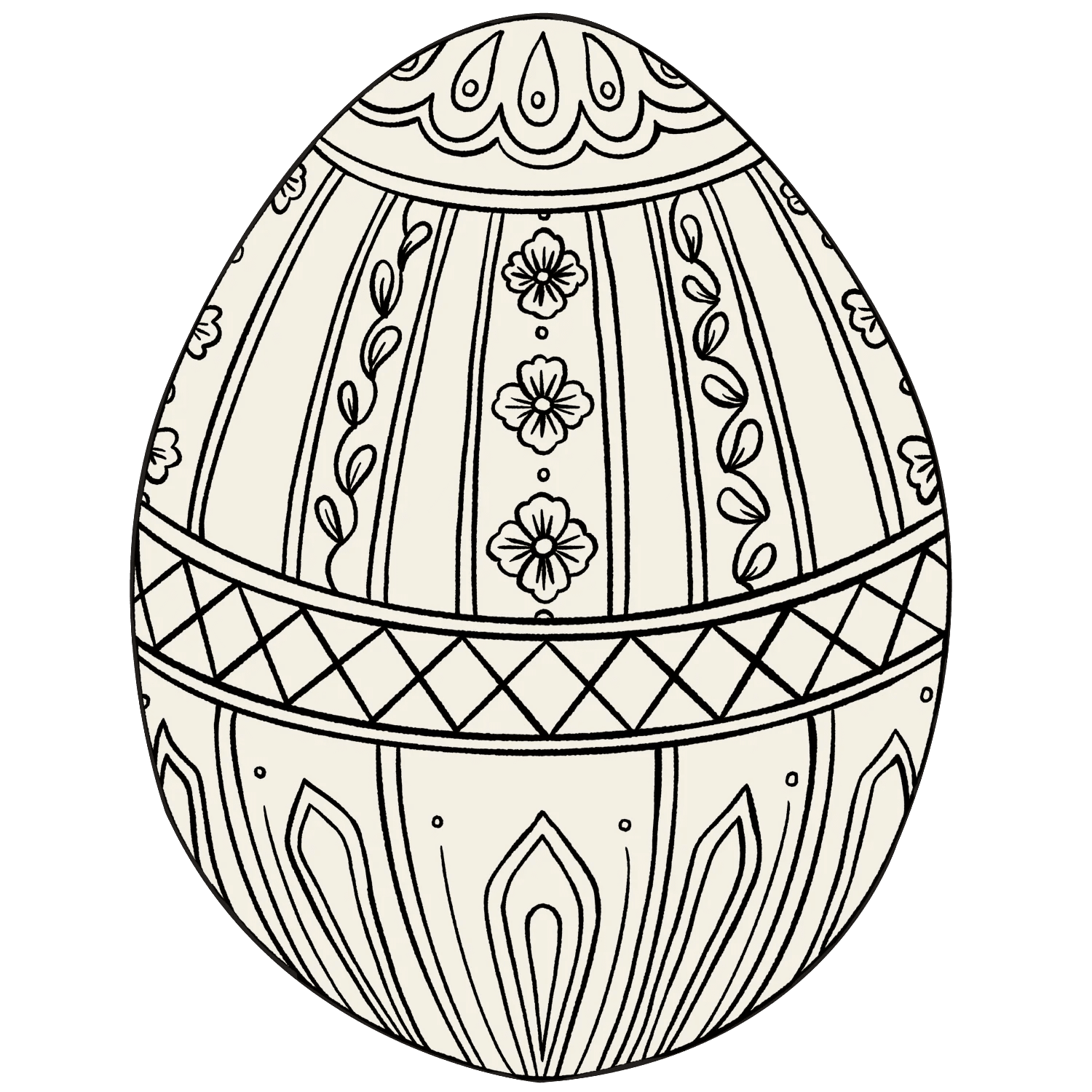 Hester & Cook Die - cut Coloring Easter Egg Placemat - Bria Blair Creative