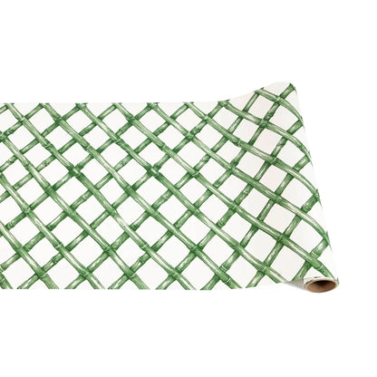 Hester & Cook - Green Lattice Runner - Bria Blair Creative