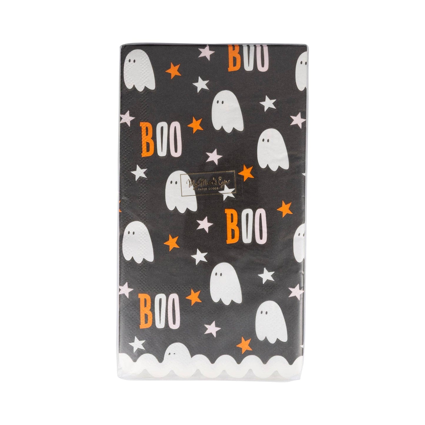 HEY1239 - Boo Stars Ghost Dinner Napkin - Bria Blair Creative