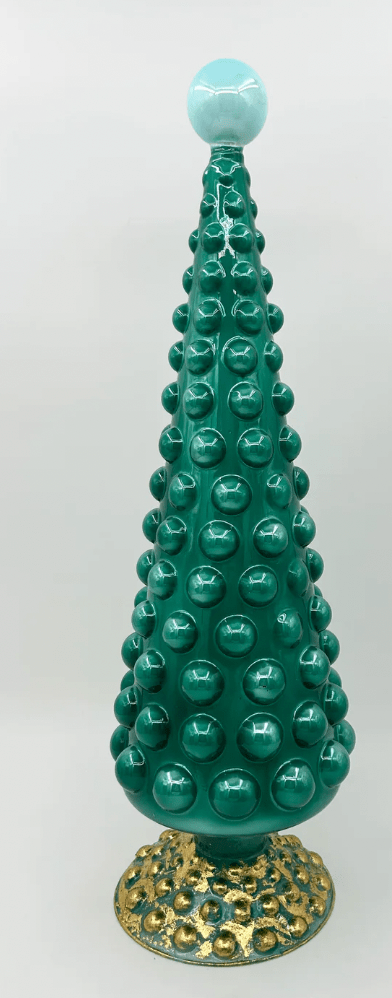Hobnail Teal Trees by Cody Foster - Large - Bria Blair Creative