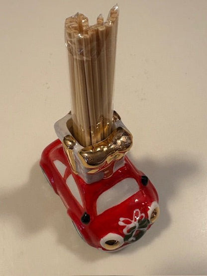 Holiday Car Toothpick Holders - Bria Blair Creative