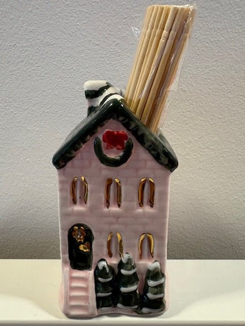 Holiday House Toothpick Holder - Bria Blair Creative