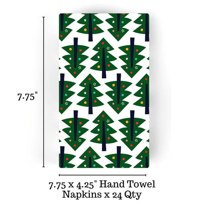 Holly Jolly 24ct Guest Napkins Separates (3 ply) - Bria Blair Creative