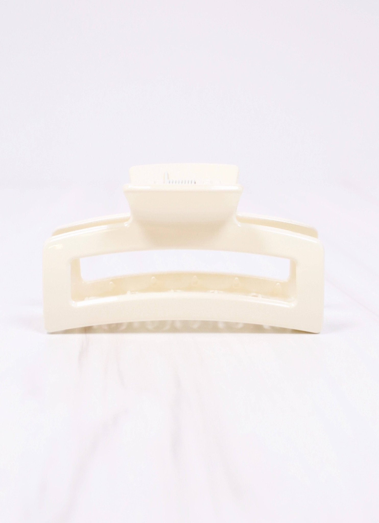 Hollybrooke Hair Clip WHITE: Default - Bria Blair Creative