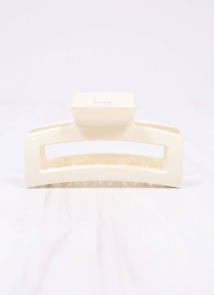 Hollybrooke Hair Clip WHITE: Default - Bria Blair Creative
